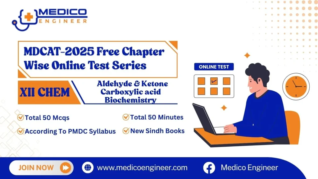 Aldehyde & ketone + Carboxylic + Biochemistry